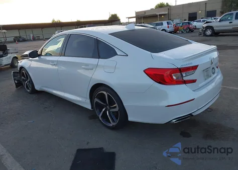 2018 Honda Accord Sport from USA, damaged, VIN 1HGCV1F36JA262737